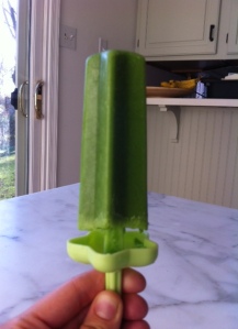 green smoothie pop